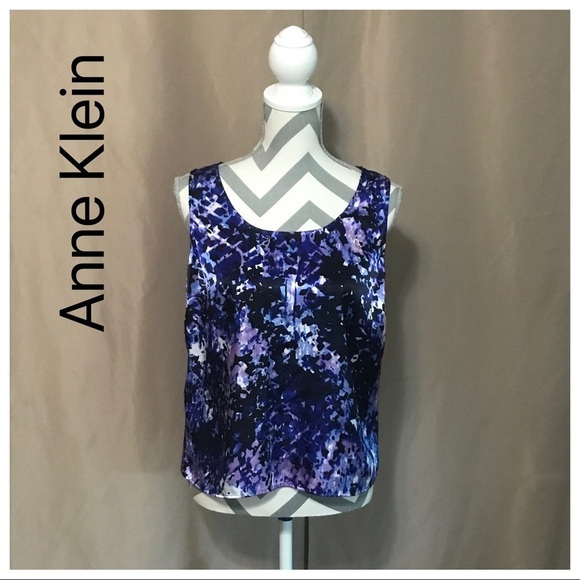 Anne Klein PS Shell Purple Marbled - Picture 1 of 5